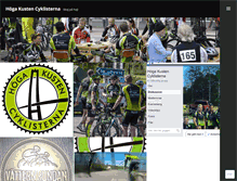 Tablet Screenshot of hkcyklisterna.se